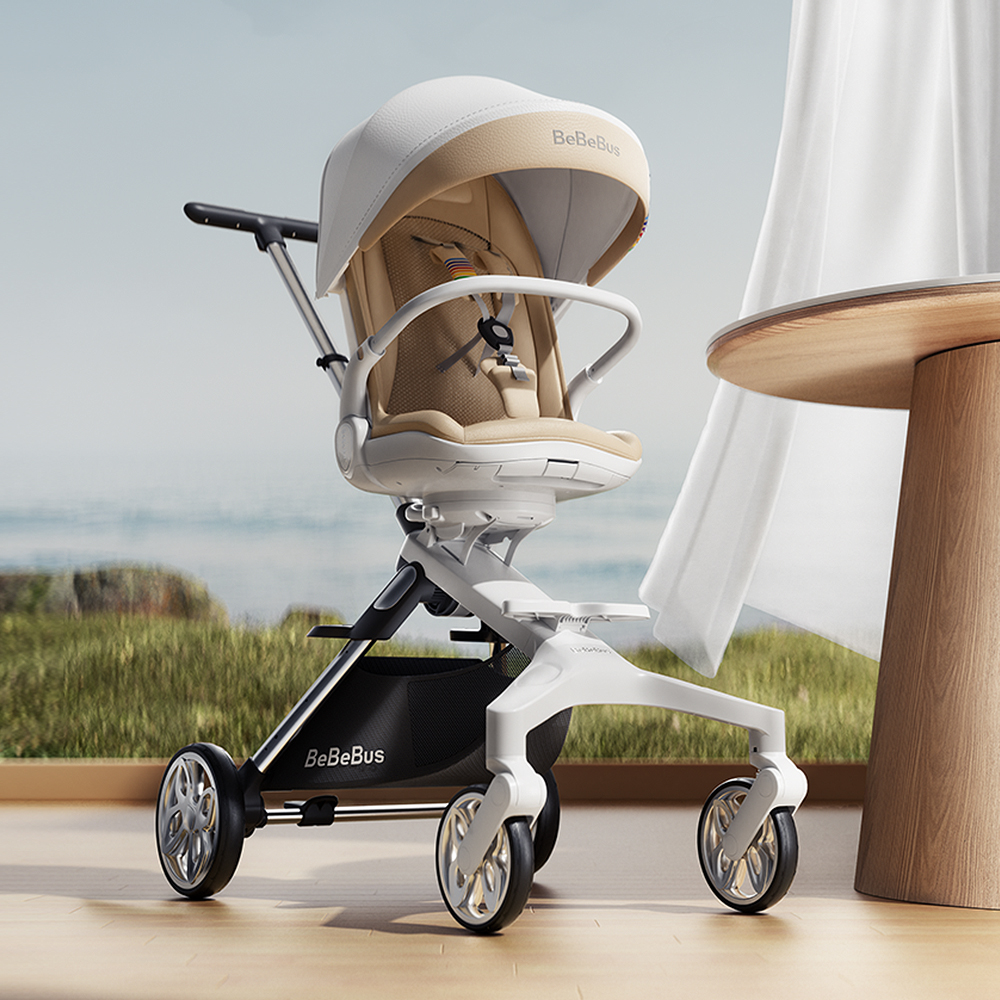 COCHE DE BEBE BEBEBUS COMPACT+ BLANCO